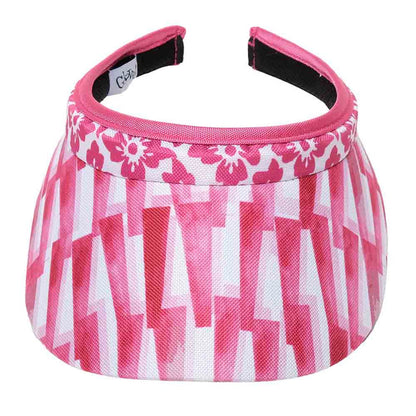 Peppermint Clip On Golf Sun Visor - GloveIt Visor Cap GloveIt VC401 Pink
