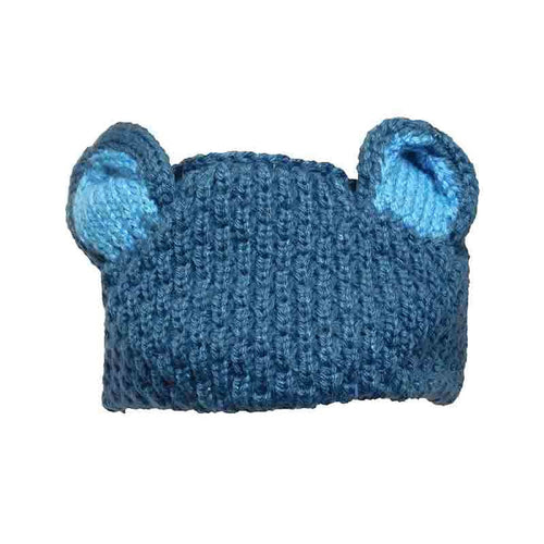 Peruvian Hand Knit Wool Bear Ears Ear Warmer Knit Headband Headband Peruvian Trading Co
