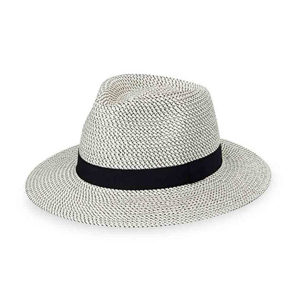 Petite Charlie by Wallaroo Hat Company Safari Hat Wallaroo Hats PCHA-Black Ivory / Black Small (56 cm)