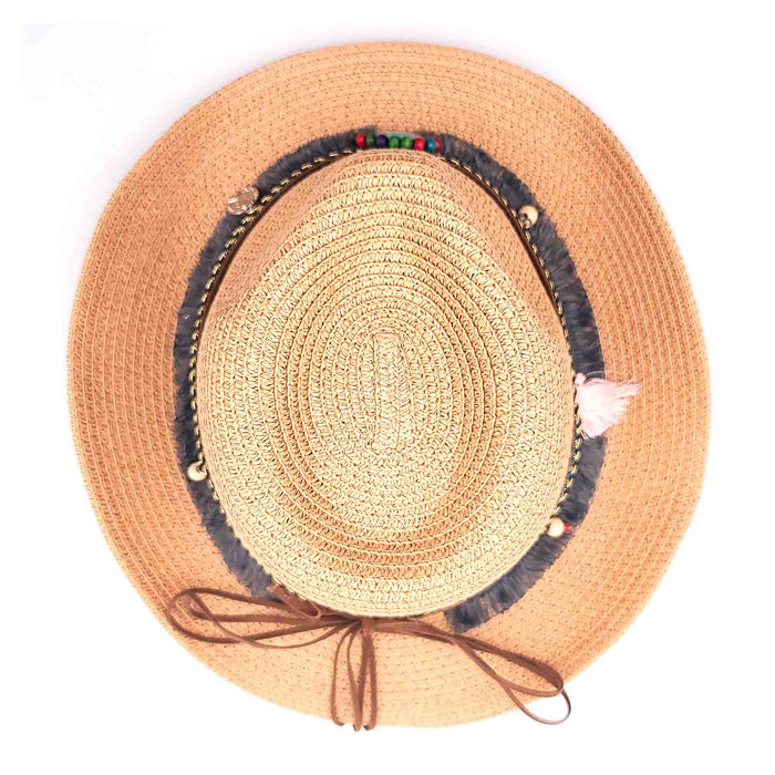 Petite Cowboy Hat with Tassel Band - Jeanne Simmons Hats Cowboy Hat Jeanne Simmons Accessories