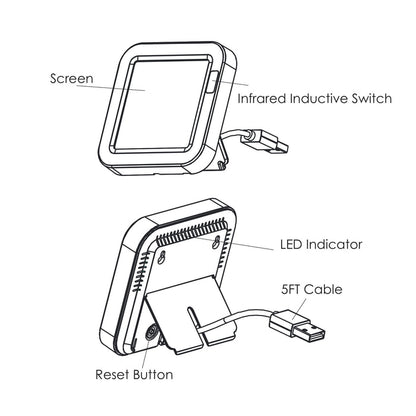 Pioneer® S16Pro Wireless IR Smart Universal Air Conditioner Controller with Smartphone App