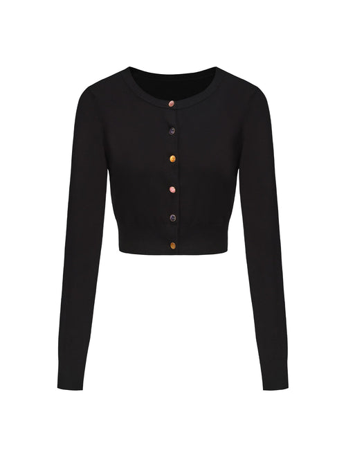Ashley Cardigan (Black) (Final Sale)