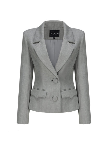 Amelie Blazer (Grey) (Final Sale)