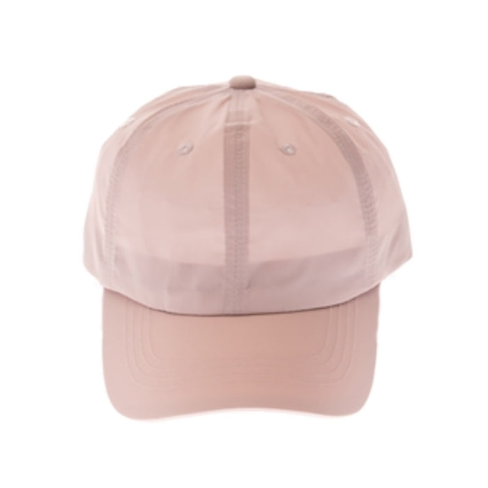 Quick-Dry Nylon Baseball Cap for Small Heads - Fun Day Sun Hats Cap Boardwalk Style Hats DA2954RS Rose XS (52-54 cm)