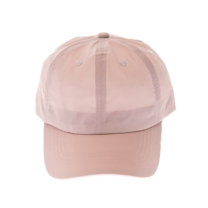 Quick-Dry Nylon Baseball Cap for Small Heads - Fun Day Sun Hats Cap Boardwalk Style Hats DA2954RS Rose XS (52-54 cm)
