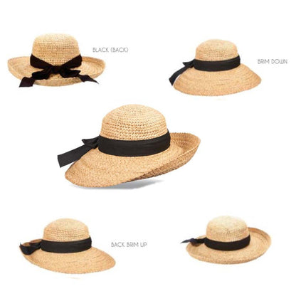 Raffia Big Brim Hat to Wear 5 Fabulous Ways - Callanan Hats Wide Brim Hat Callanan Hats