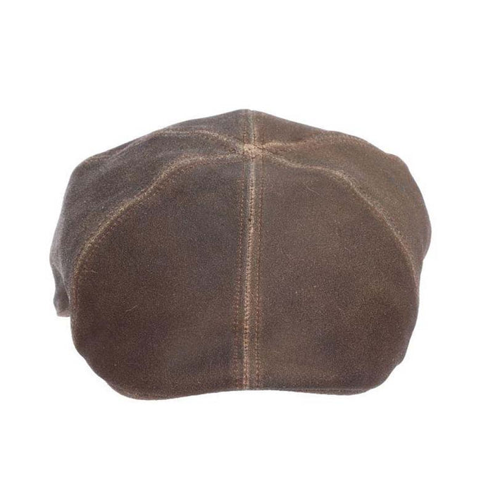 Regal Antique Leather Flat Cap - Stetson Hat Flat Cap Stetson Hats