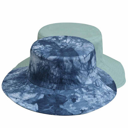 Reversible Tie Dye Bucket Hat - Karen Keith Hats Bucket Hat Great hats by Karen Keith CH15-Bl Navy L/XL (59-60 cm)