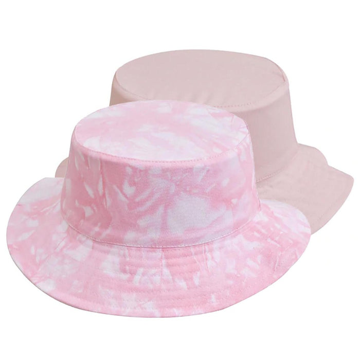 Reversible Tie Dye Bucket Hat for Small Heads - Karen Keith Hats Bucket Hat Great hats by Karen Keith CH15K-Fxs Pink XS (53-54 cm)