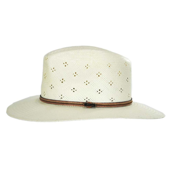 Riverfront Lightweight Straw Safari Hat - Biltmore Hats Safari Hat Biltmore Hats BS2115RVRF31 Ivory Medium (22-22 3/8")