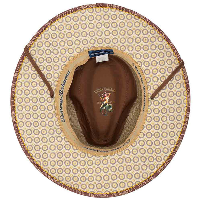 Roatan Rush Straw Safari Hat with Chin Cord - Tommy Bahama Safari Hat Tommy Bahama Hats