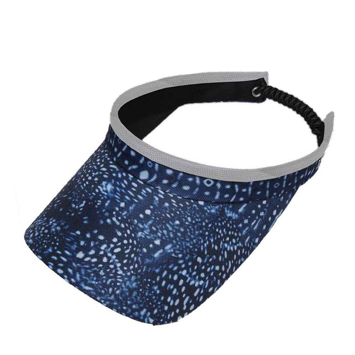 Seascape Golf Sun Visor with Coil Lace - GloveIt Visors Visor Cap GloveIt V295 Blue