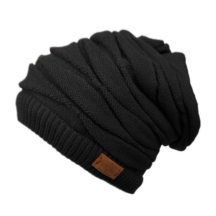 Slouchy Beanie Scarf - Angela & William Beanie Epoch Hats BN1999bk Black