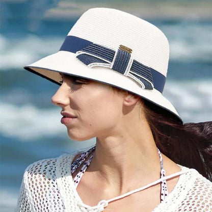 Small Brim Sun Hat with Straw Band - Sun 'N' Sand Hat Cloche Sun N Sand Hats
