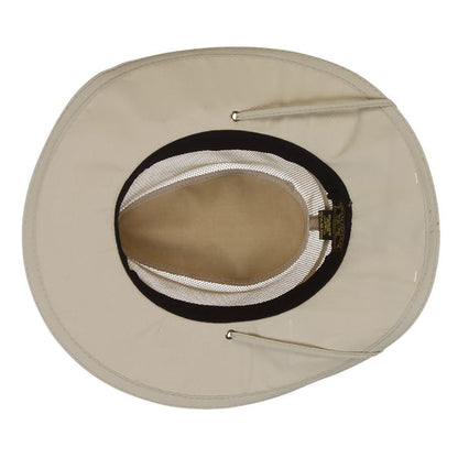 Supplex® Nylon Mesh Brim Safari Hat, 2XL - Dorfman Pacific Safari Hat Dorfman Hat Co.