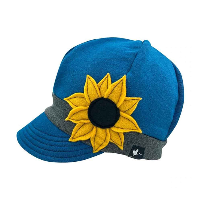 Sweatshirt Fleece Winter Cap - Flipside Hats for Healing Cap Flipside Hats H024-001 Blue OS (56-58 cm)