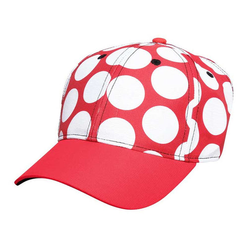 TA DOT! Petite Baseball Cap - GloveIt® Golf Hats Cap GloveIt C282 Red XS/S