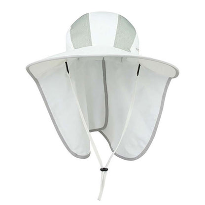 Taslon Large Bill UV Cap with Neck Cape - Juniper UV Wear Cap MegaCI
