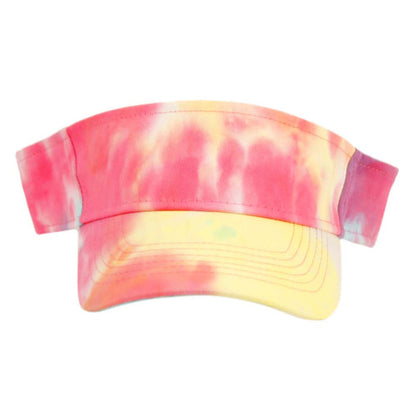 Tie Dye Cotton Sun Visor - E-Flag Wear Visor Cap Epoch Hats