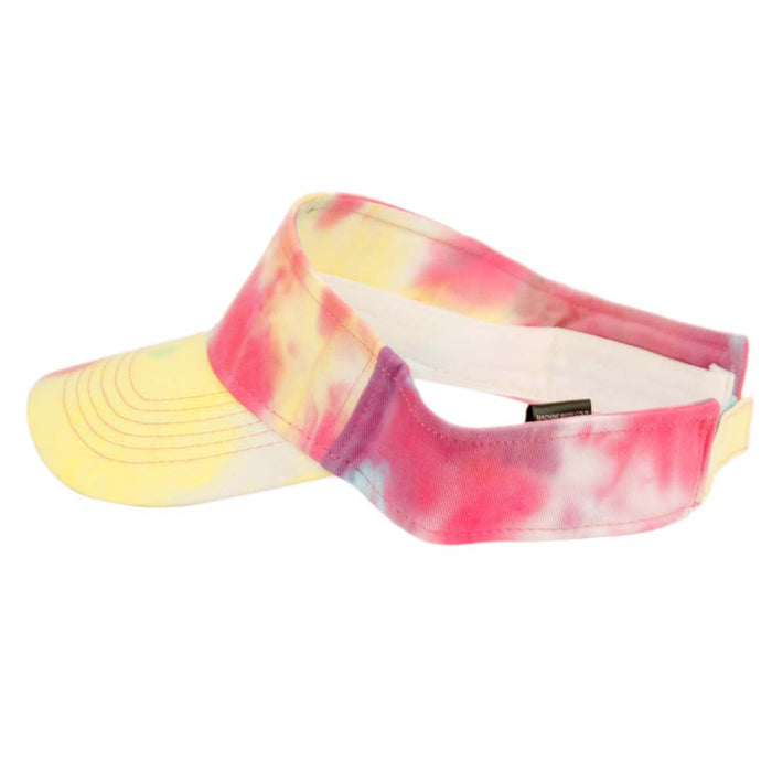 Tie Dye Cotton Sun Visor - E-Flag Wear Visor Cap Epoch Hats