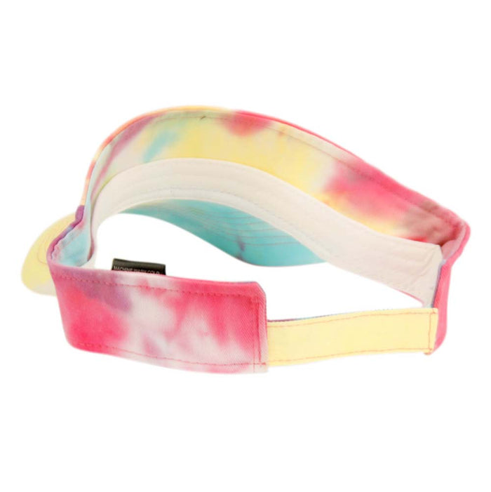 Tie Dye Cotton Sun Visor - E-Flag Wear Visor Cap Epoch Hats