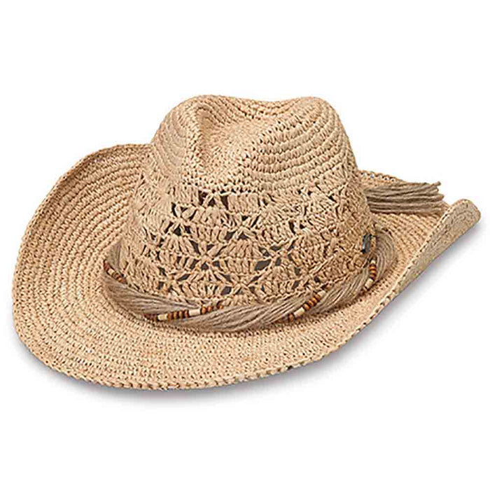 Tina Cowboy Hat by Wallaroo Hats Cowboy Hat Wallaroo Hats TIN-NA Natural M/L (58 cm)