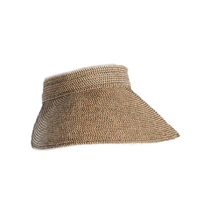 Ultrabraid Roll Up Wide Brim Sun Visor - San Diego Hat Visor Cap San Diego Hat Company
