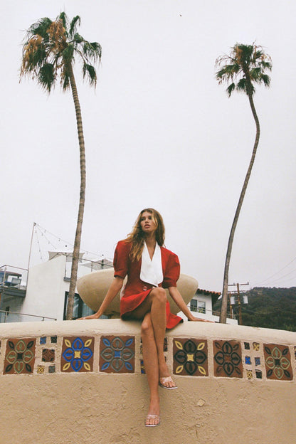 Alia Dress (Red) (Final Sale)