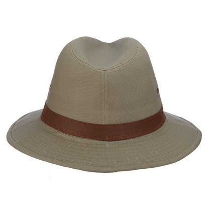 Water Repellent Safari Hat for Big and Tall Men - Dorfman Hats Safari Hat Dorfman Hat Co.