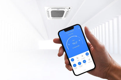 Weekly Programmable Wi-Fi Thermostat For Pioneer RB, UB, CB Model R410a Mini Split Systems