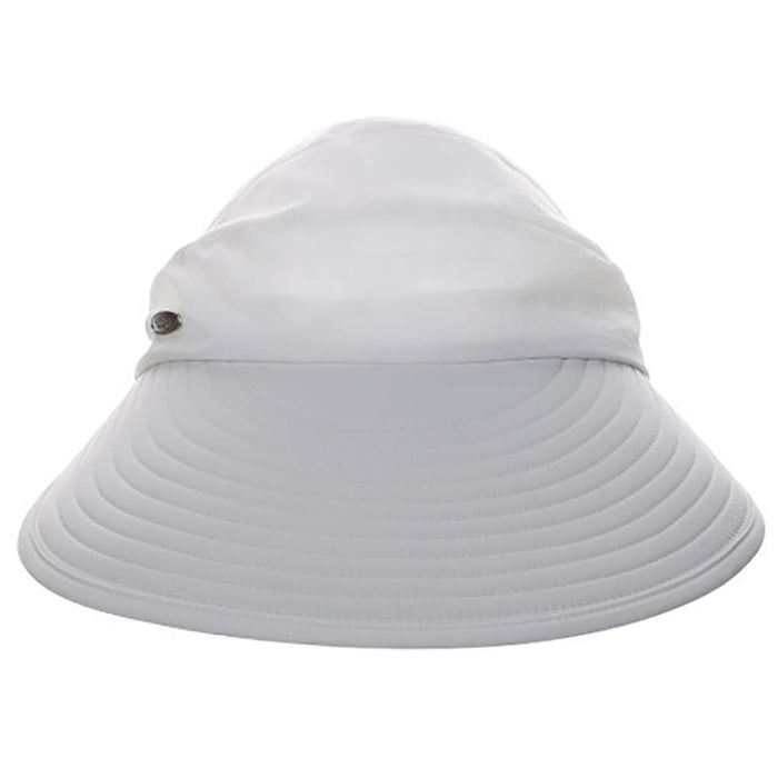 Wide Bill Cap with Open Crown for Ponytail - Cappelli Straworld Hats Cap Dorfman Hat Co.