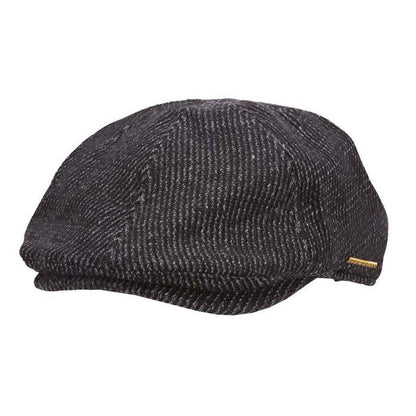 Windygates Cotton Blend Ivy Cap - Stetson Hat Flat Cap Stetson Hats STW50 Dark Grey Small/Medium