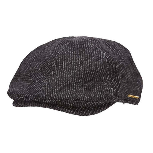 Windygates Cotton Blend Ivy Cap - Stetson Hat Flat Cap Stetson Hats STW50 Dark Grey Small/Medium