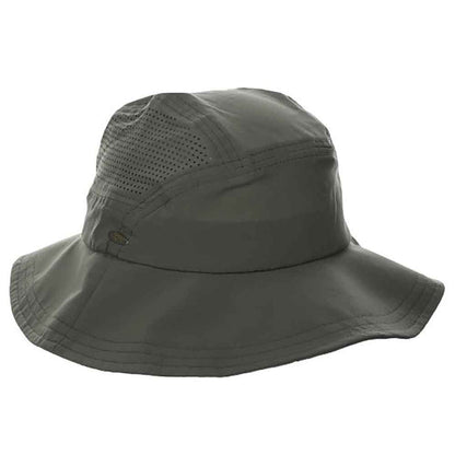 Women's Camper Hat with Adjustable Toggle - Scala Collection Trail Hat Scala Hats LC841-OLI Olive S/M (55-57 cm)