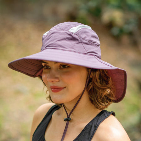 Women's Trail Hat with UV Blocking Neck Cape - Scala Collection Trail Hat Scala Hats