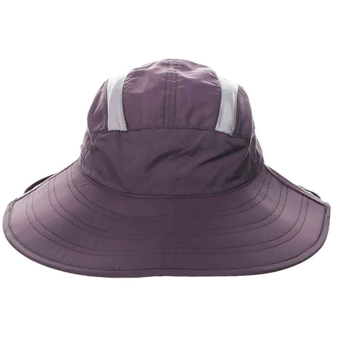 Women's Trail Hat with UV Blocking Neck Cape - Scala Collection Trail Hat Scala Hats